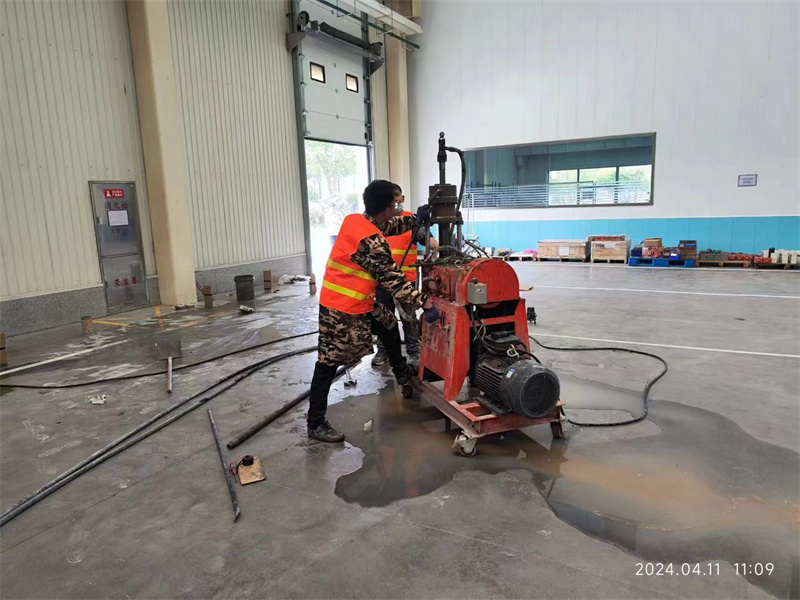 固原厂房地面下沉塌陷注浆加固施工